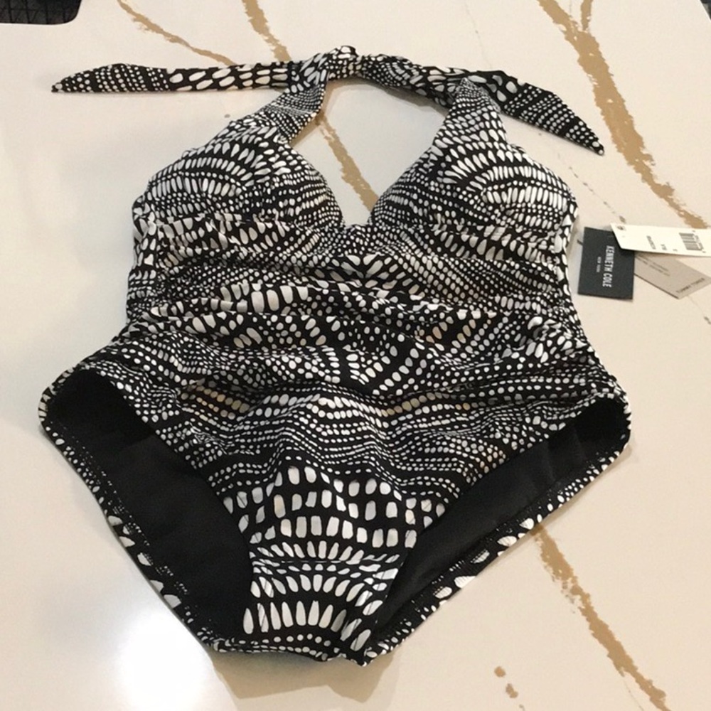 NWT Kenneth Cole one piece bathing suit 6